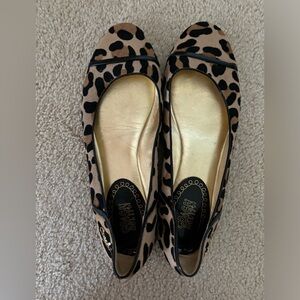 Coach Poppy Flats leopard print